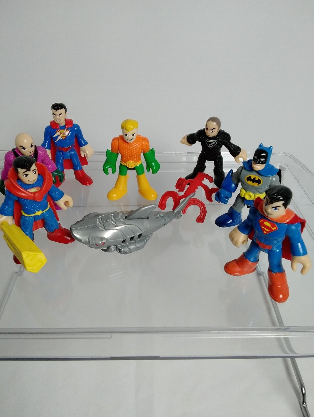 DC Super Heroes Imaginext Action Figures Bundle